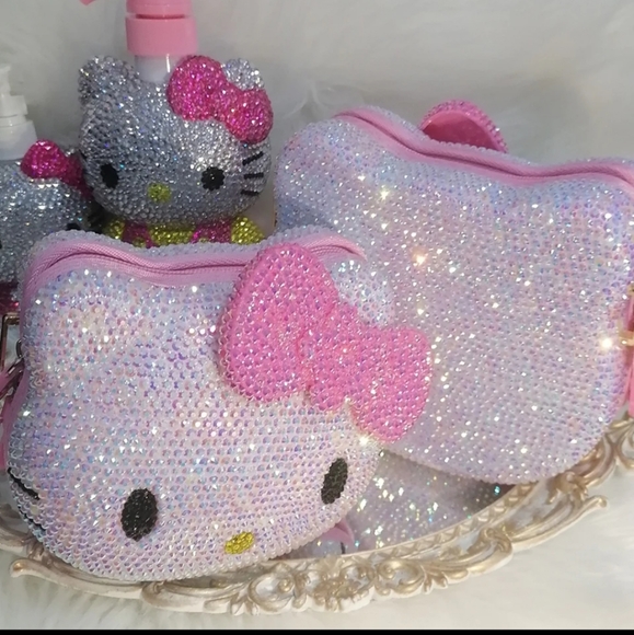 Hello Kitty Rhinestone Bag - Picture 1 of 16